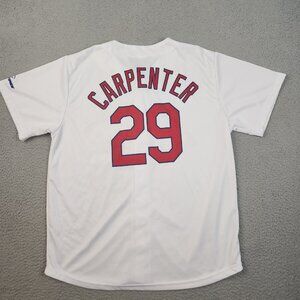 St Louis Cardinals Jersey Shirt Extra Large Chris Carpenter SGA White MLB
